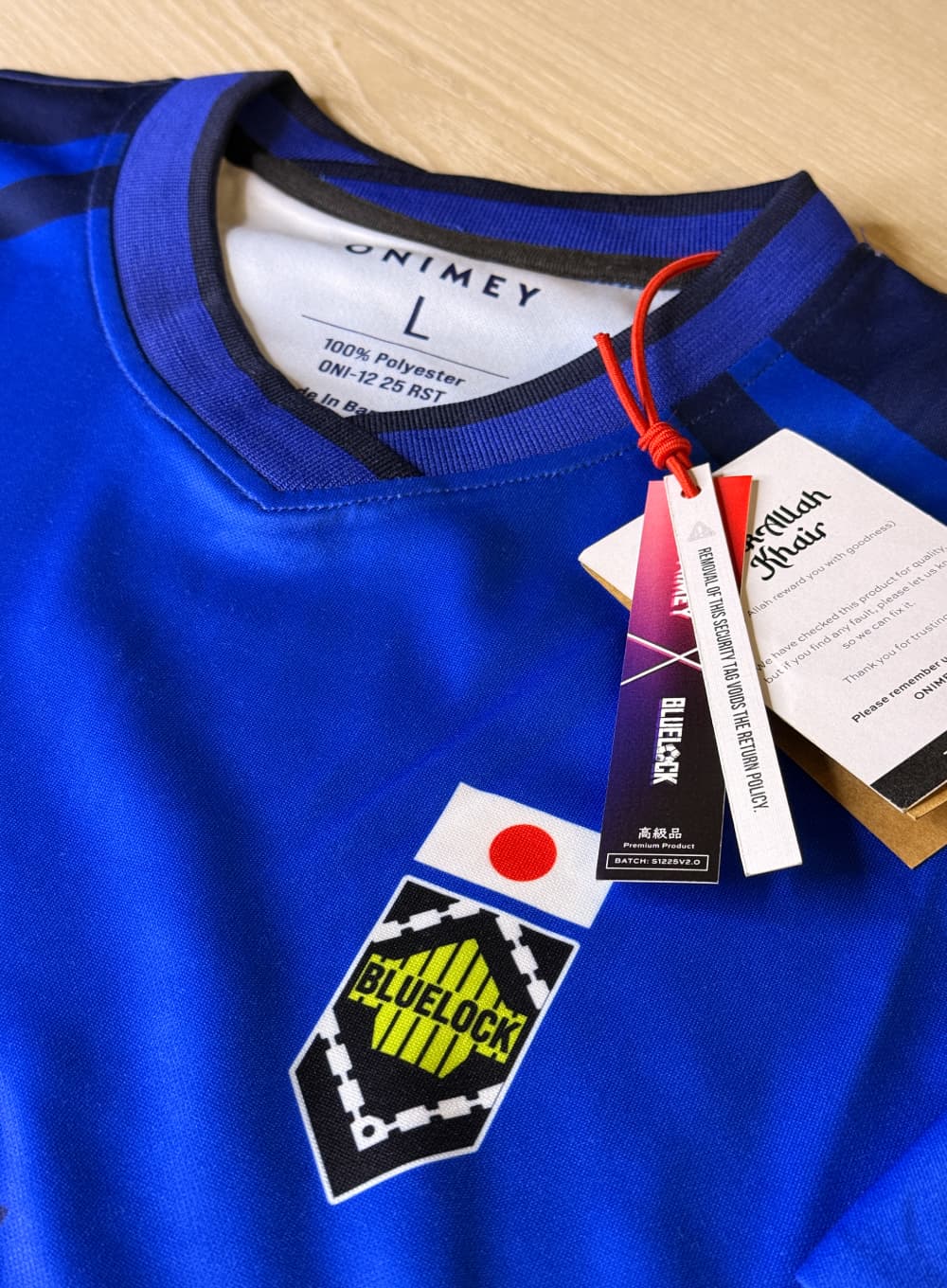 ISAGI(11) Blue Lock Jersey – Dhalai (Premium Dalaï Fabric) view 4